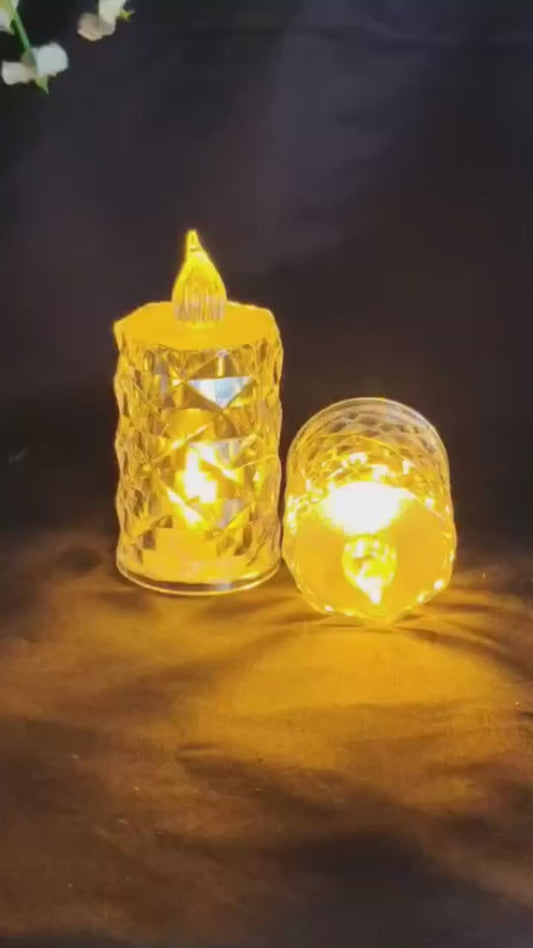 Candle Lamps for Temple (Pack of 2)